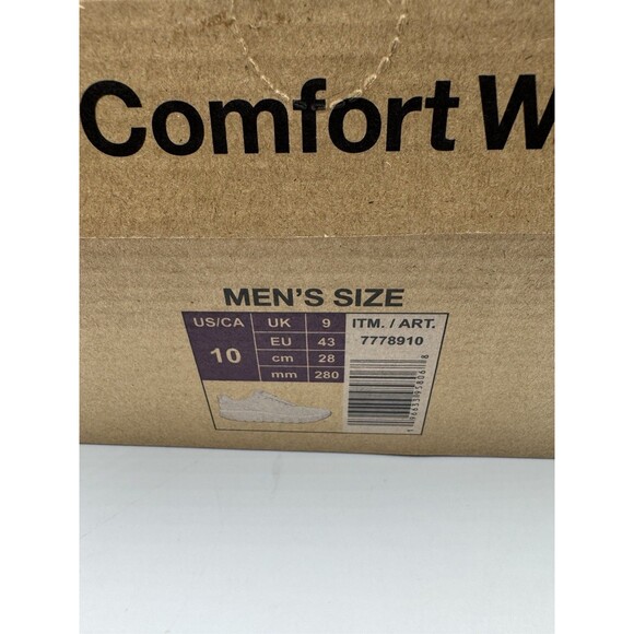 Kirkland Signature Comfort Walker Men’s White Sneakers Slip-Resistant Shoes Sz10 main image 15
